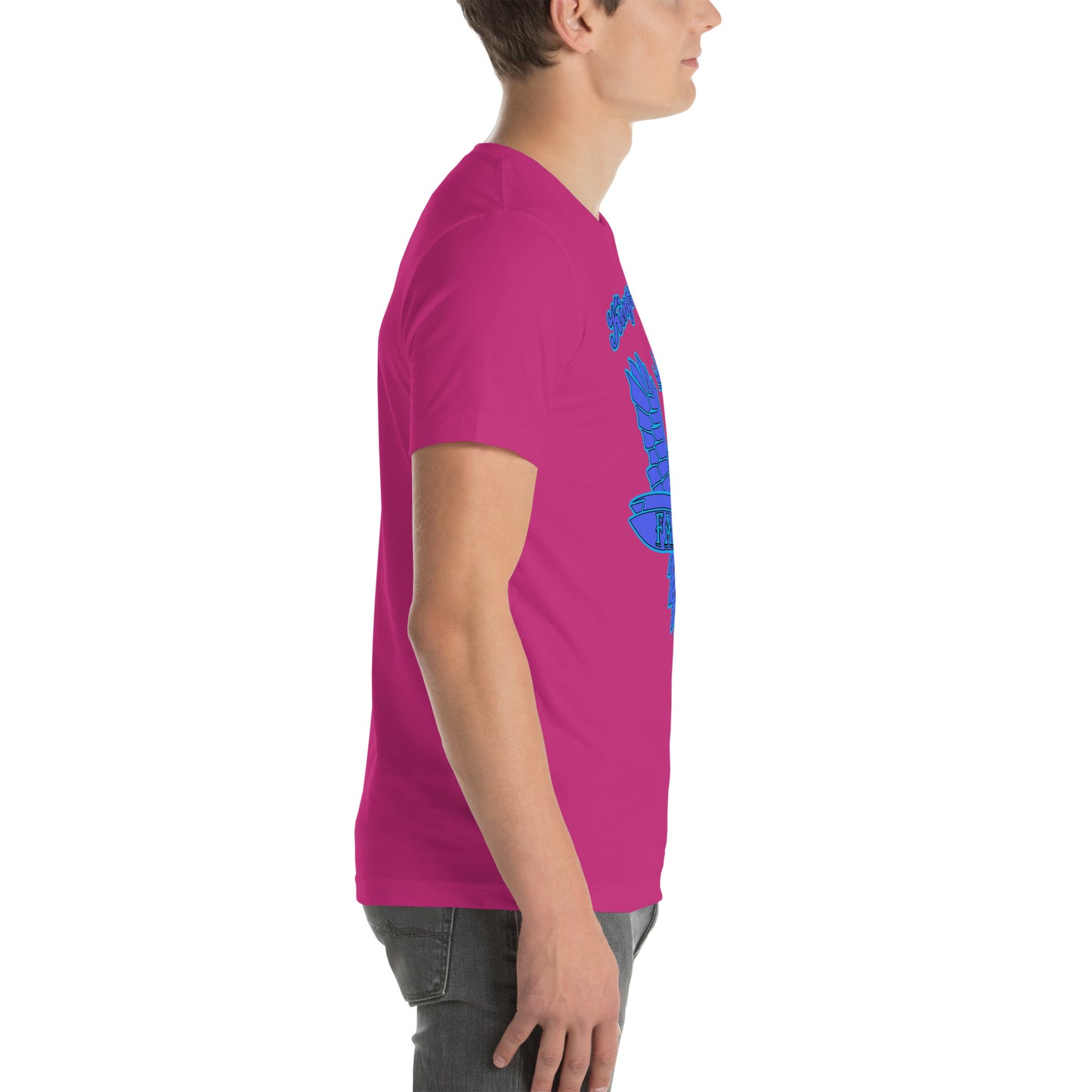 t-shirt Kings of Miami-Blue Falcon Logo