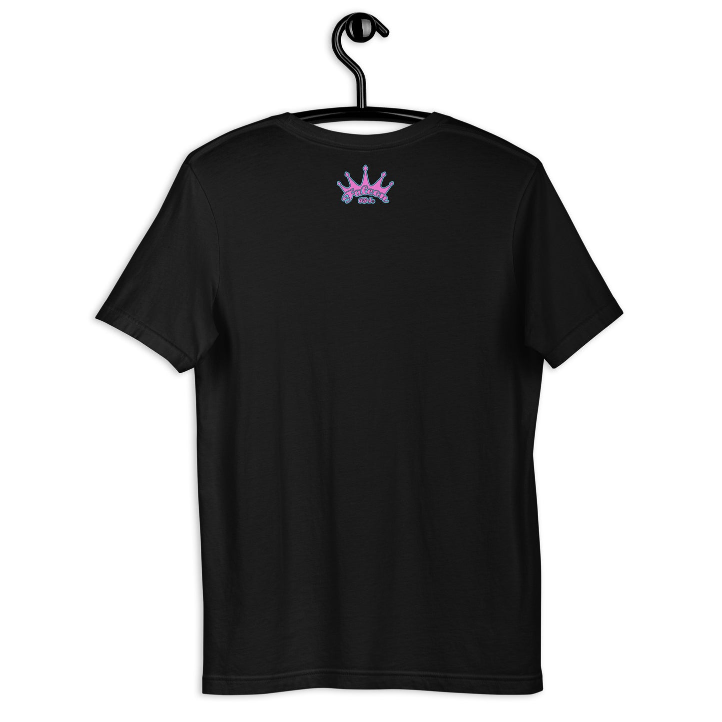 Classic t-shirt - Falcon Retro Pink Logo
