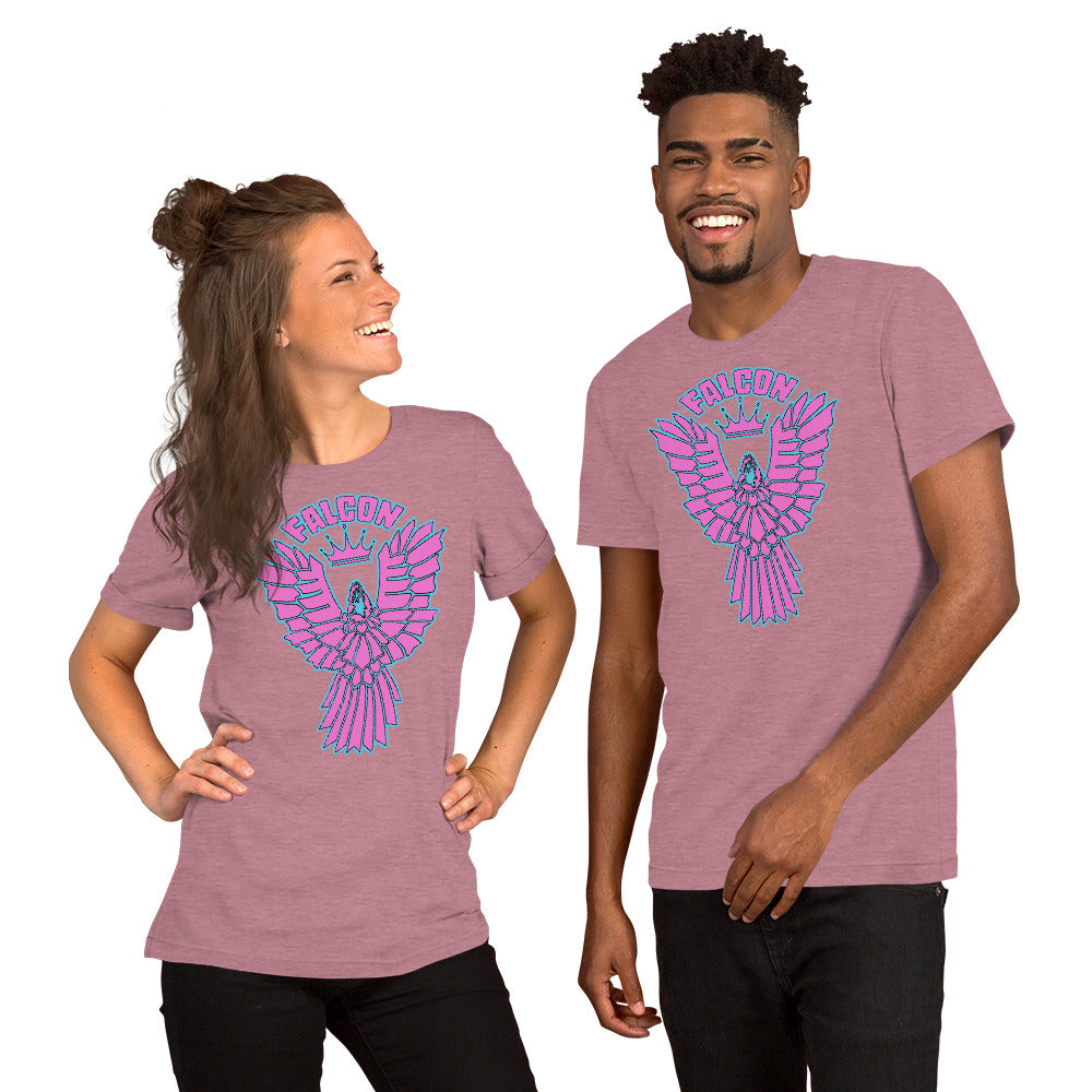 Classic t-shirt - Falcon Retro Pink Logo