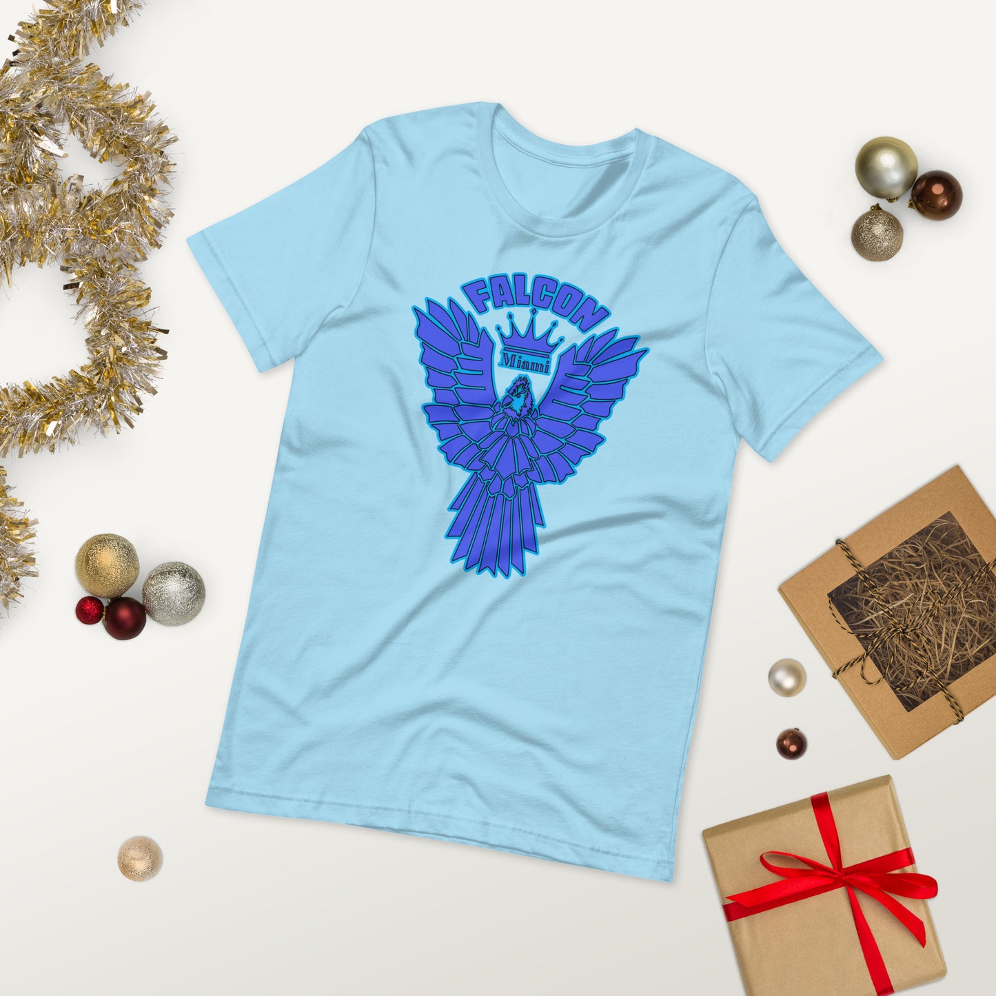 Classic t-shirt - Falcon Blue Logo