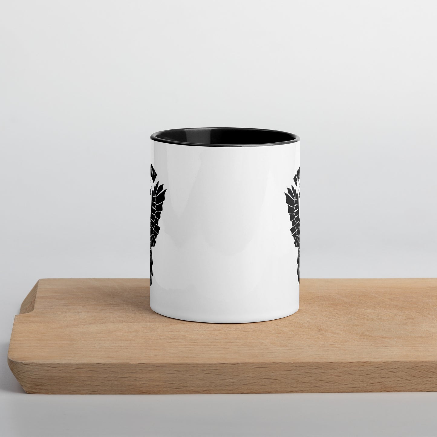 Mug with Color Inside - Falcon Black Logo