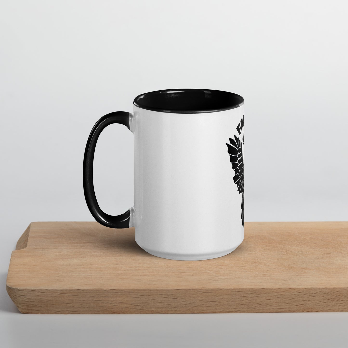 Mug with Color Inside - Falcon Black Logo