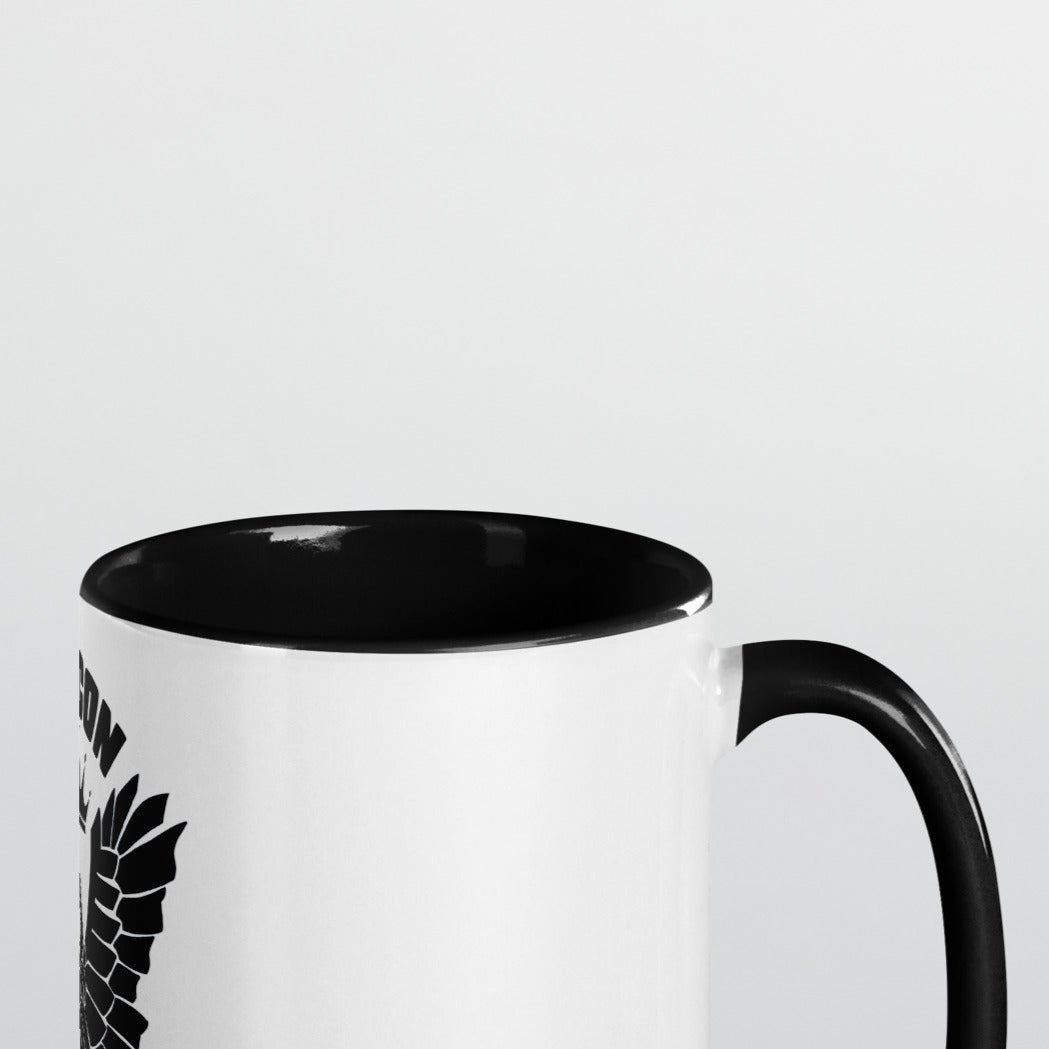 Mug with Color Inside - Falcon Black Logo