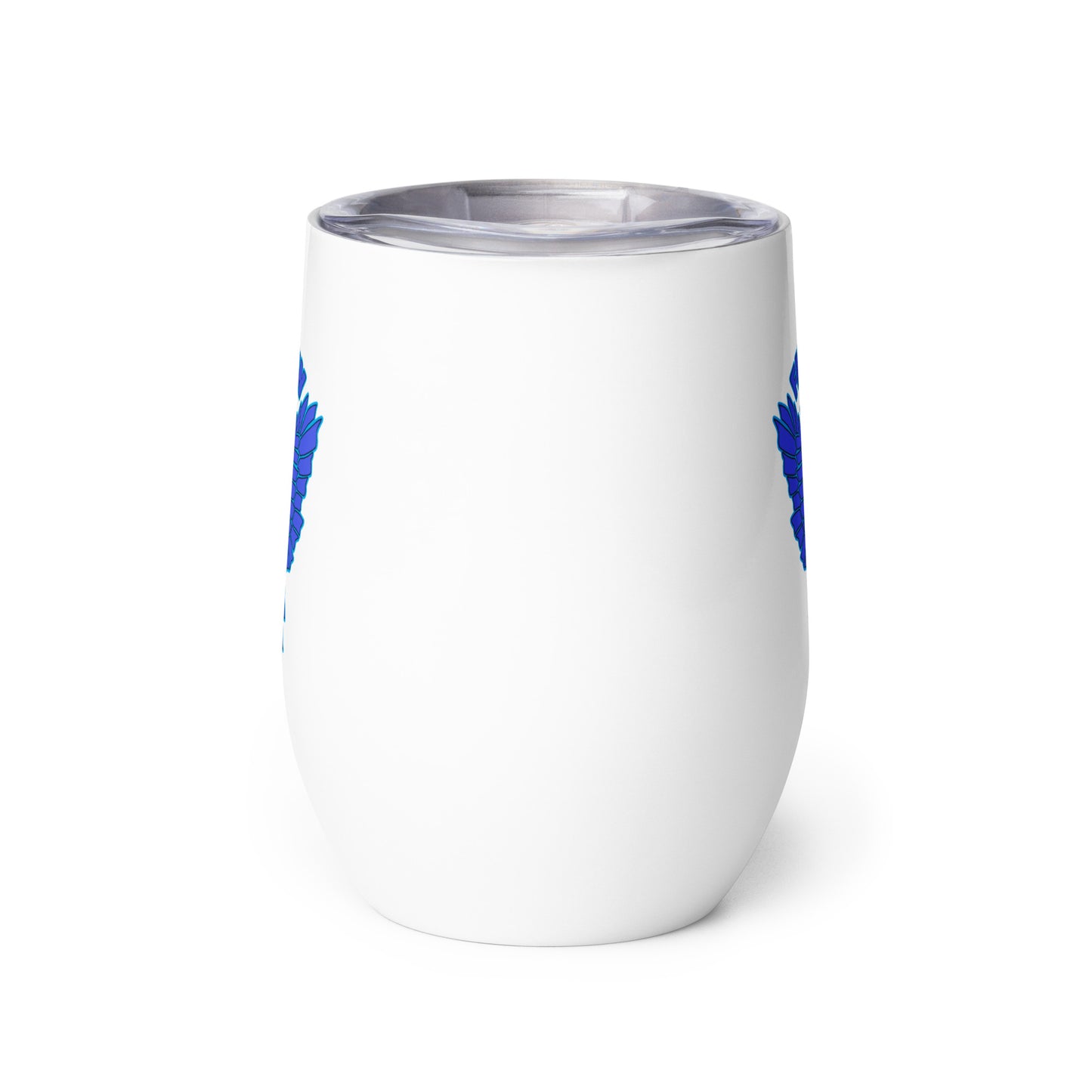 Falcon Logo Wine tumbler - Blue