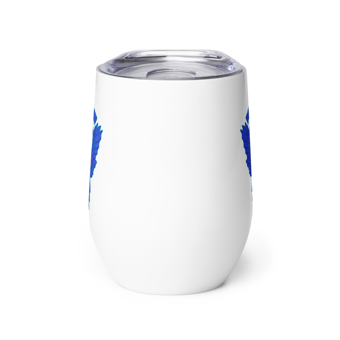 Falcon Logo Wine tumbler - Blue
