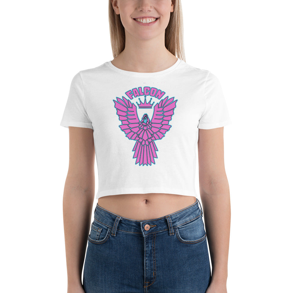 Women’s Crop Tee - Retro Pink Logo