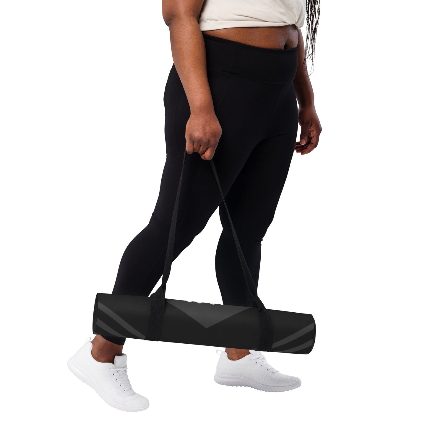 Yoga mat- Gray Falcon Logo