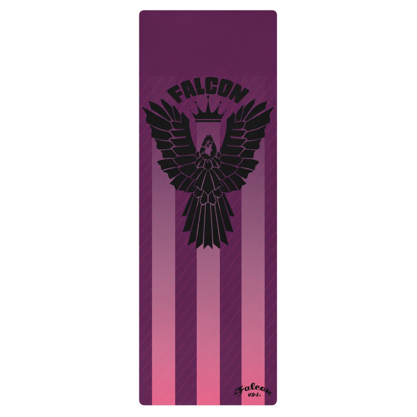 Yoga mat- Black Falcon US-1 Logo