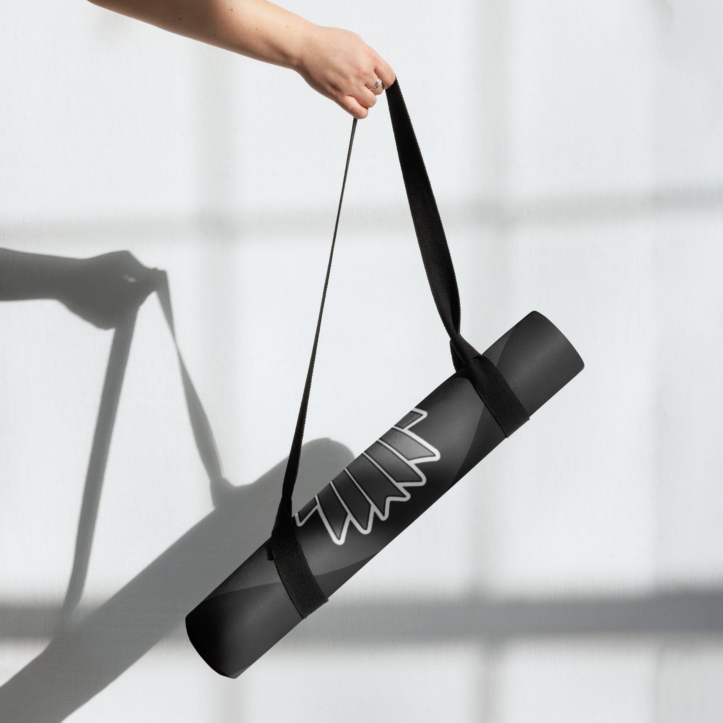 Yoga mat- Gray Falcon Logo