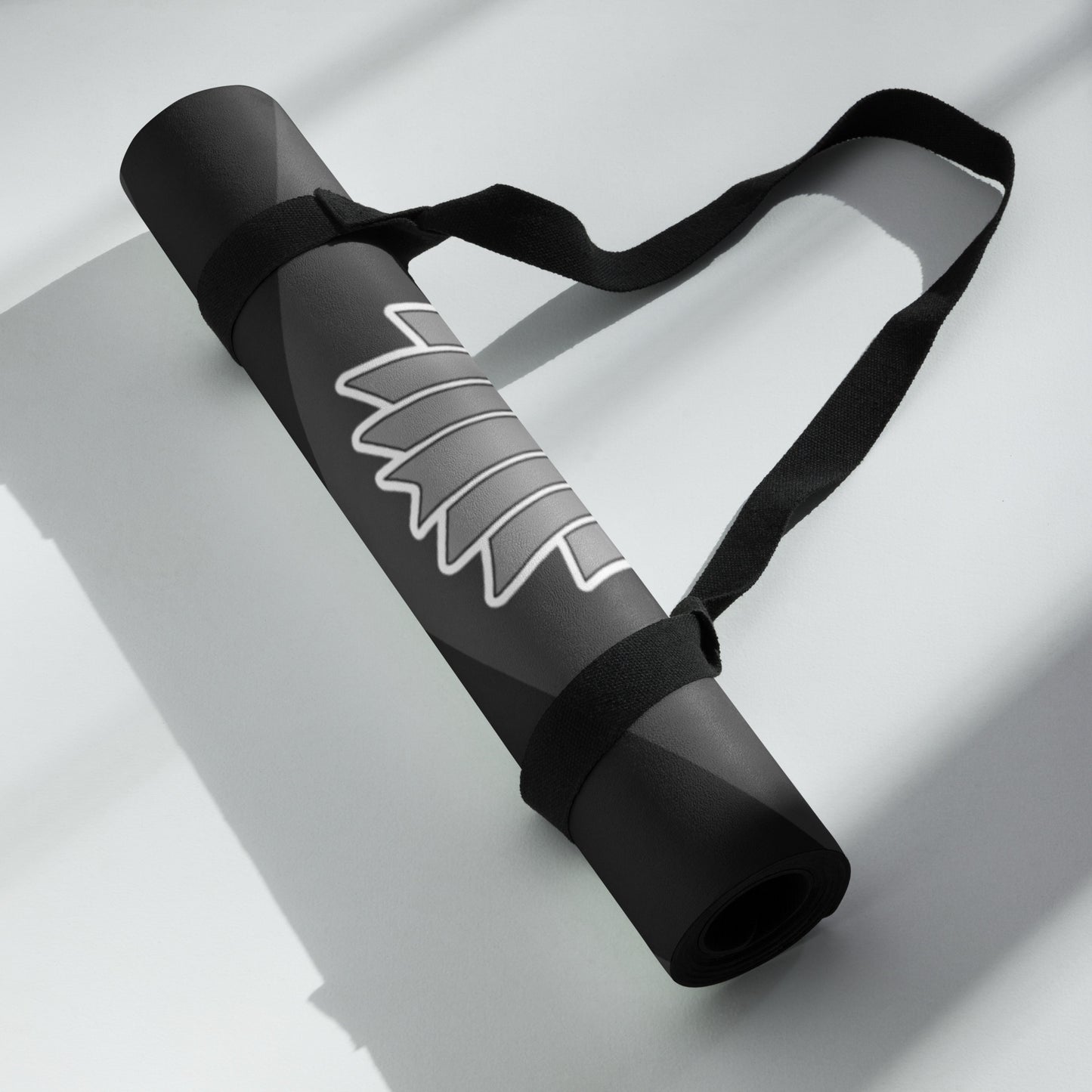 Yoga mat- Gray Falcon Logo