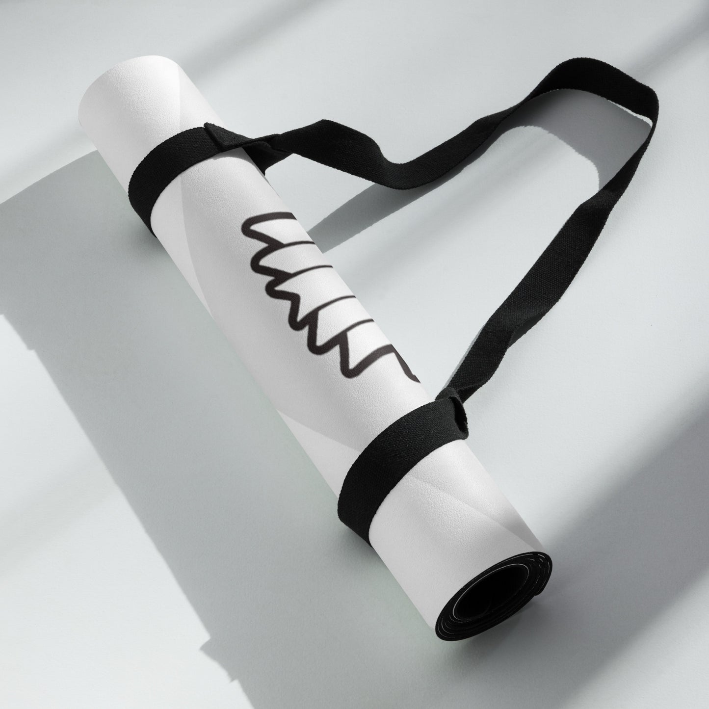 Yoga mat- White Falcon Logo
