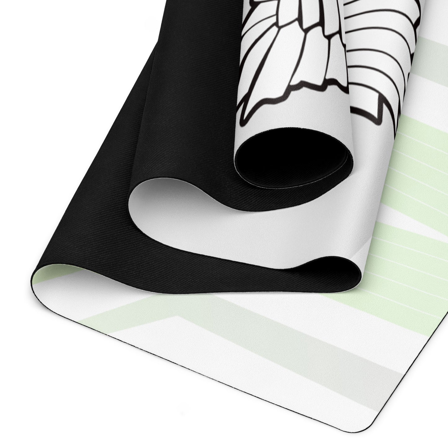 Yoga mat- White Falcon Logo