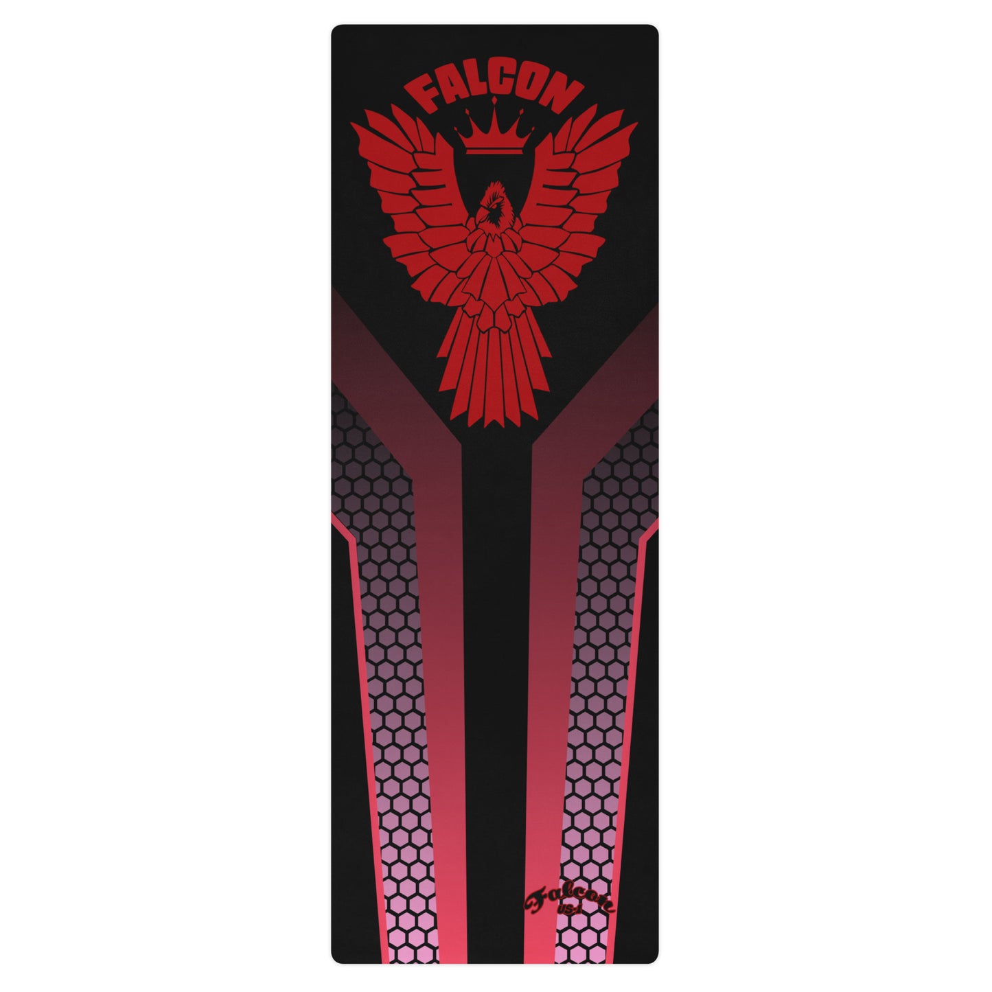 Yoga mat- Red Falcon Logo