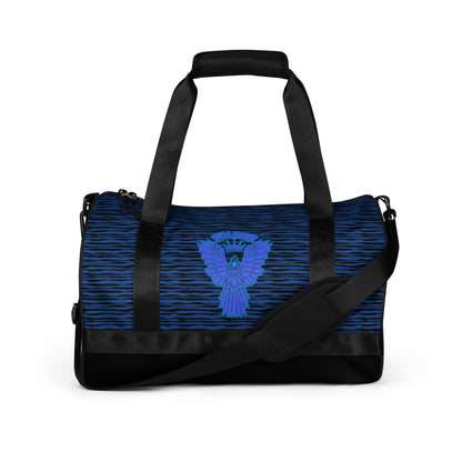 gym bag- Blue Falcon Logo- Blue\Black bag