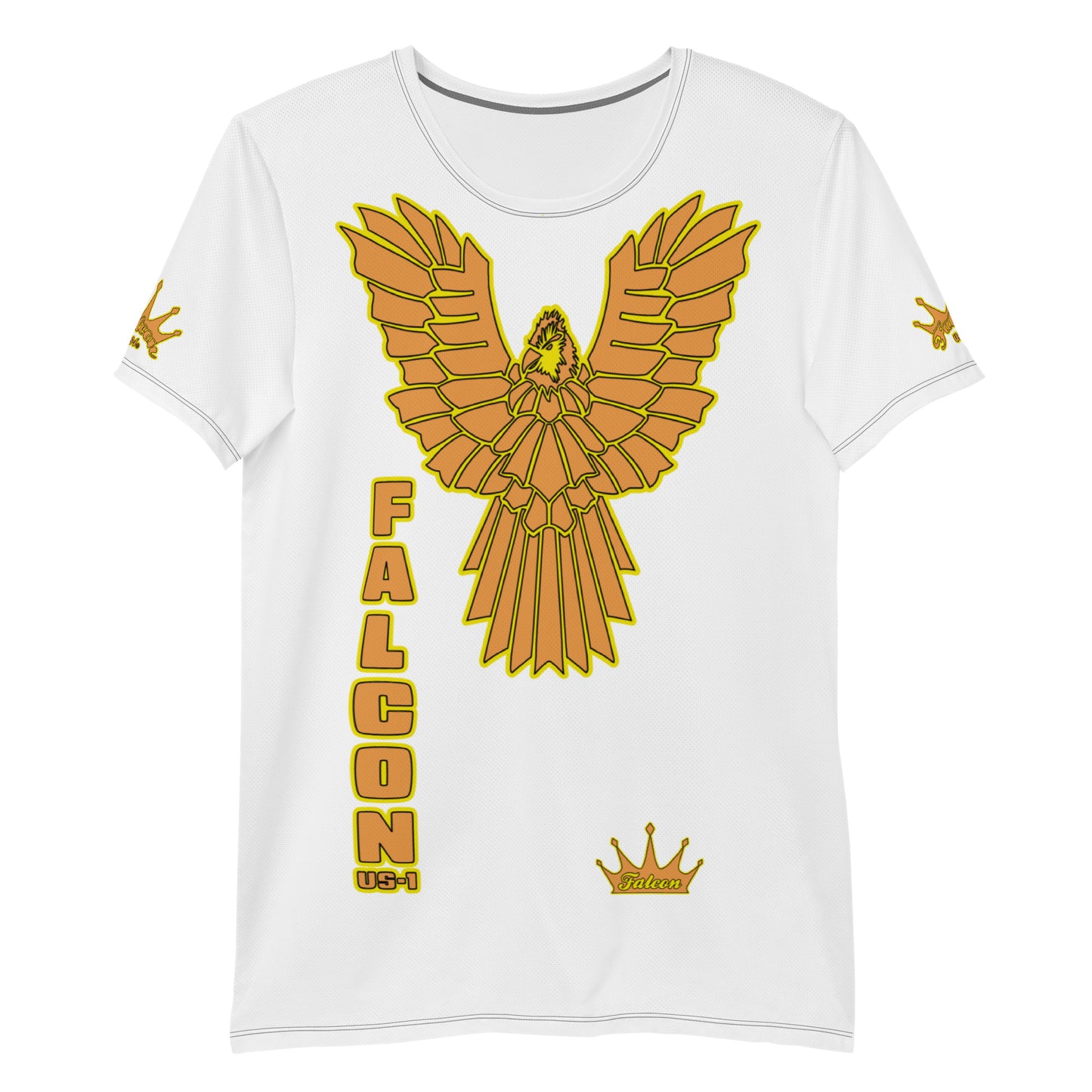 Men's Athletic T-shirt - FALCON US-1 Gold Logo