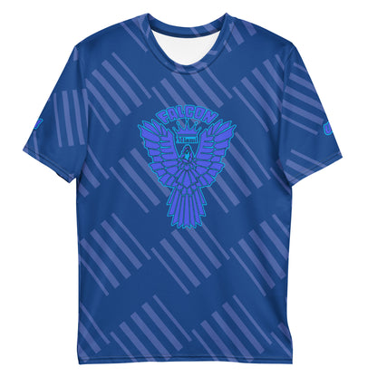 Crew Neck Air Dry Men's t-shirt - Blue Falcon Logo