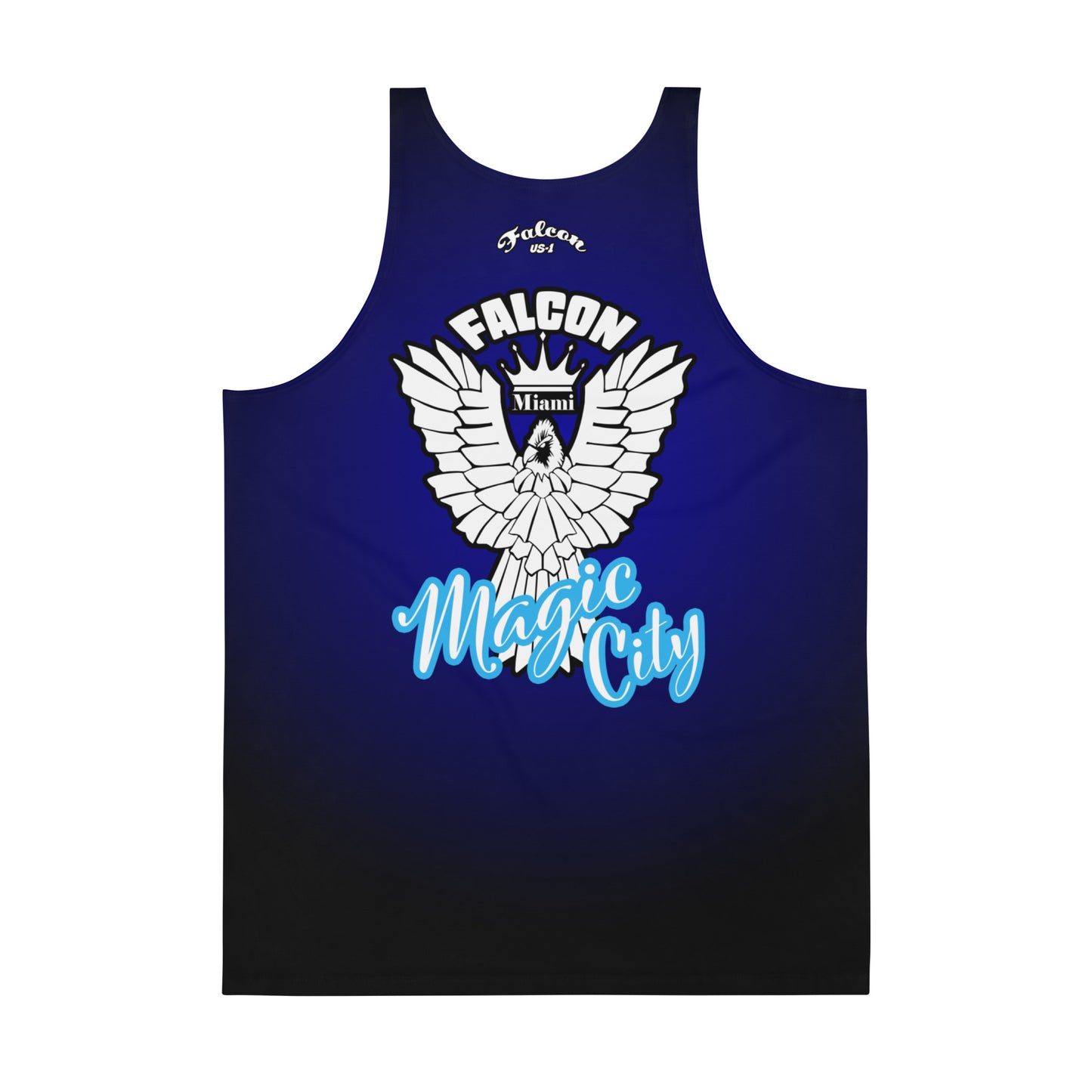 Unisex Tank Top- White Falcon Logo- Magic City Edition