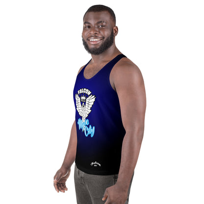 Unisex Tank Top- White Falcon Logo- Magic City Edition