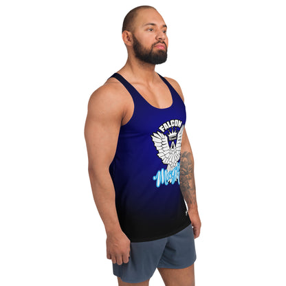 Unisex Tank Top- White Falcon Logo- Magic City Edition