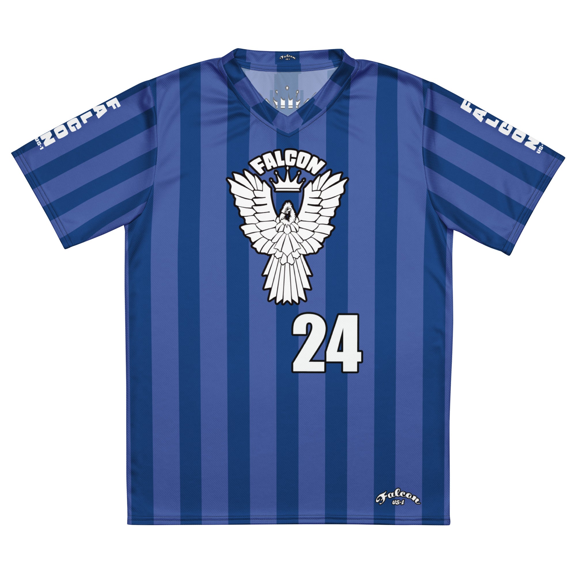 Sports jersey White Falcon Logo on Blue Falcon US 1