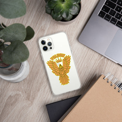 Clear Case for iPhone® - Falcon Gold Logo
