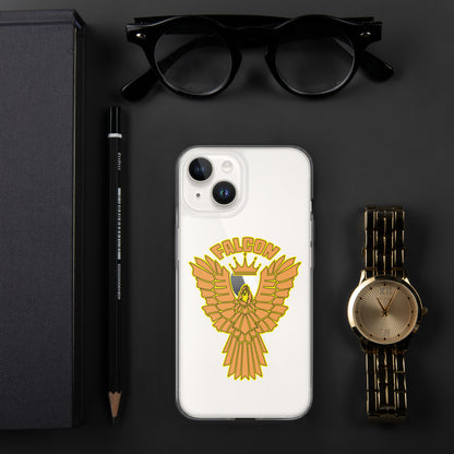 Clear Case for iPhone® - Falcon Gold Logo