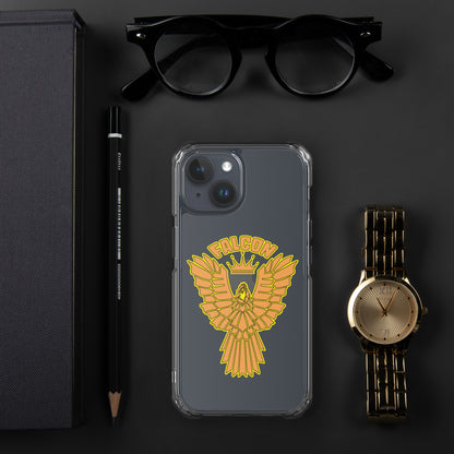 Clear Case for iPhone® - Falcon Gold Logo