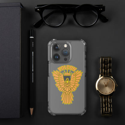 Clear Case for iPhone® - Falcon Gold Logo