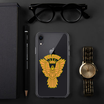 Clear Case for iPhone® - Falcon Gold Logo