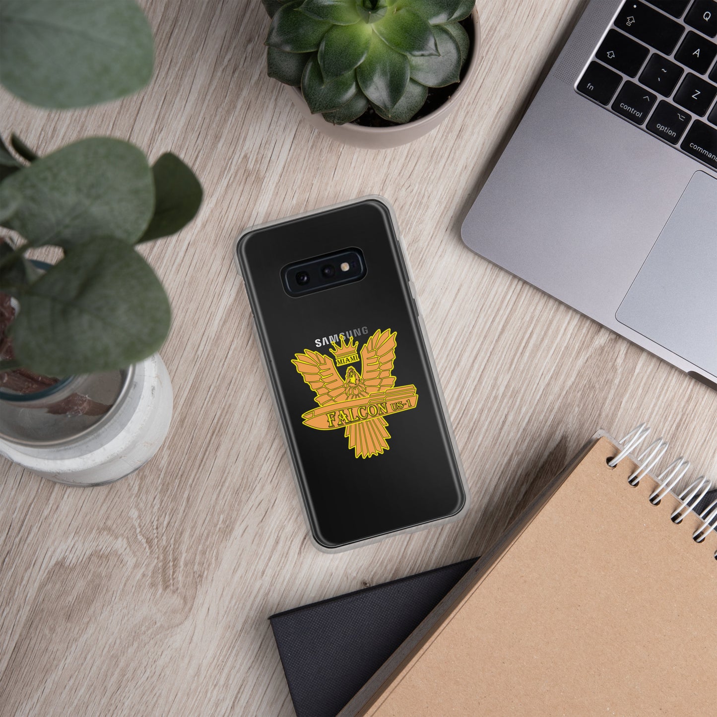 Clear Case for Samsung® - Falcon Gold Logo
