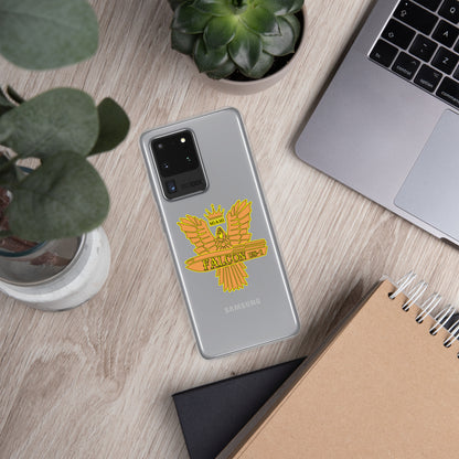 Clear Case for Samsung® - Falcon Gold Logo