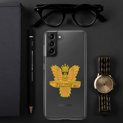 Clear Case for Samsung® - Falcon Gold Logo