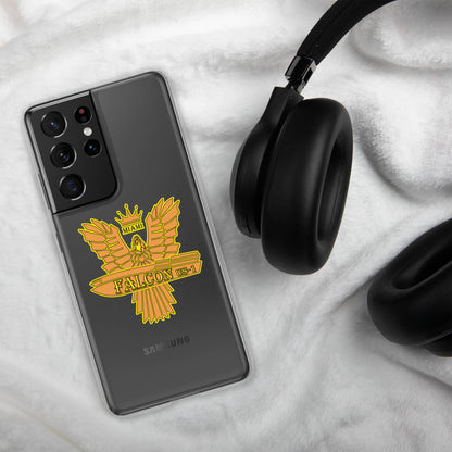 Clear Case for Samsung® - Falcon Gold Logo
