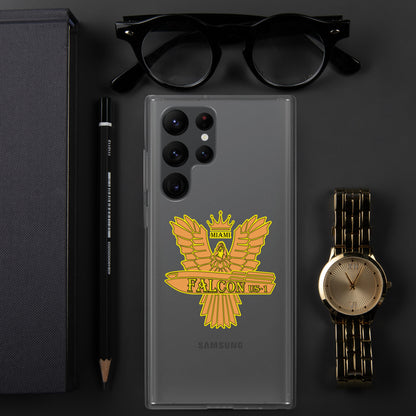 Clear Case for Samsung® - Falcon Gold Logo