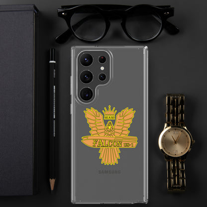Clear Case for Samsung® - Falcon Gold Logo