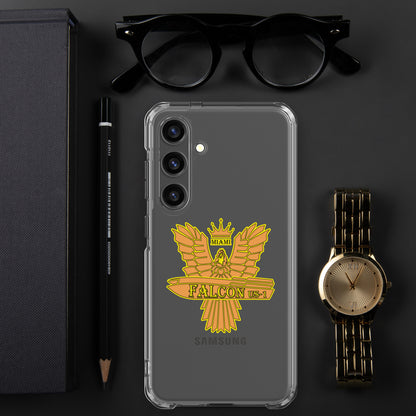 Clear Case for Samsung® - Falcon Gold Logo
