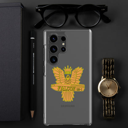 Clear Case for Samsung® - Falcon Gold Logo