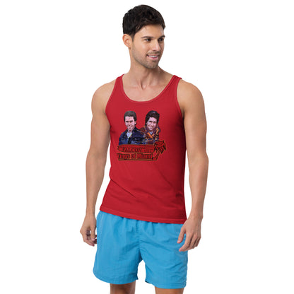Tank Top- Willy and Tavy Falcon with boat -Kings of Miami