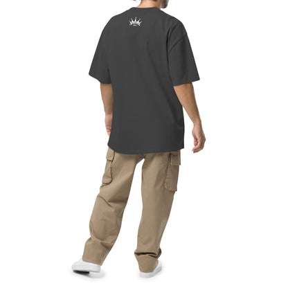 Oversized faded t-shirt - Falcon White Logo