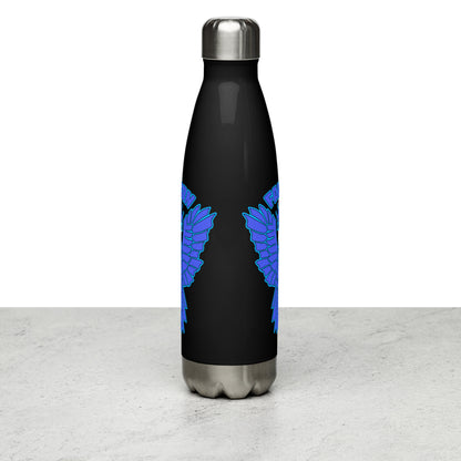 Falcon Logo Stainless steel water bottle - Blue