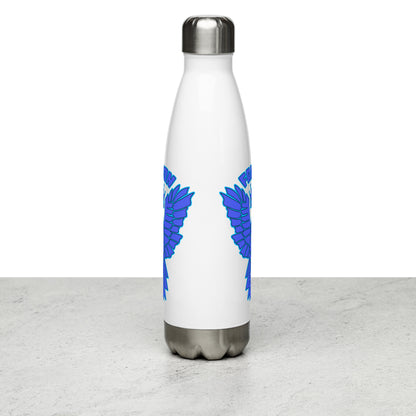 Falcon Logo Stainless steel water bottle - Blue