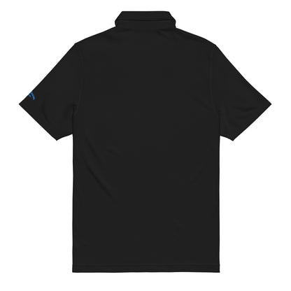Under Armour® men's polo embroidered Falcon Blue Logo