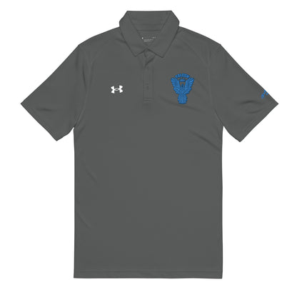 Under Armour® men's polo embroidered Falcon Blue Logo