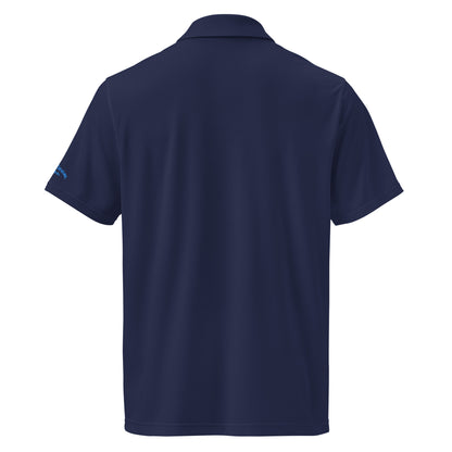 Under Armour® men's polo embroidered Falcon Blue Logo