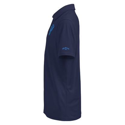 Under Armour® men's polo embroidered Falcon Blue Logo