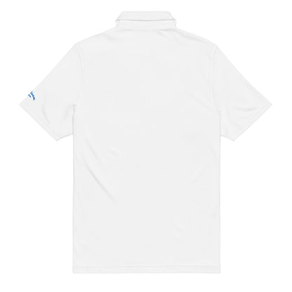 Under Armour® men's polo embroidered Falcon Blue Logo