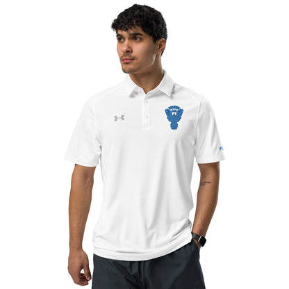 Under Armour® men's polo embroidered Falcon Blue Logo