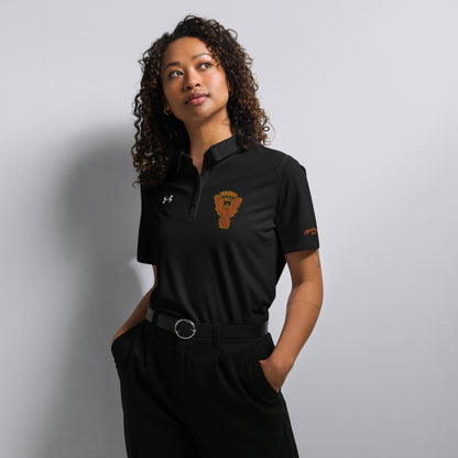 Under Armour® Women's polo embroidered Falcon Gold Logo