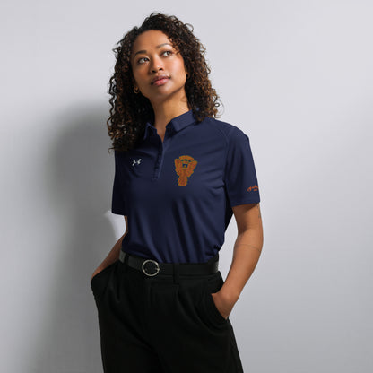 Under Armour® Women's polo embroidered Falcon Gold Logo
