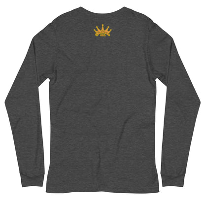 Classic Long Sleeve Tee - Falcon Retro Key Lime Green Sunburst Logo